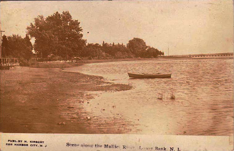 Lower Bank - Scene along the Mullica River - c 1910-b.jpg